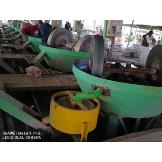 Gold Ore Processing Technology Using Edge Runner Mill