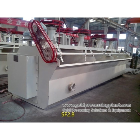 Self-priming flotation machine