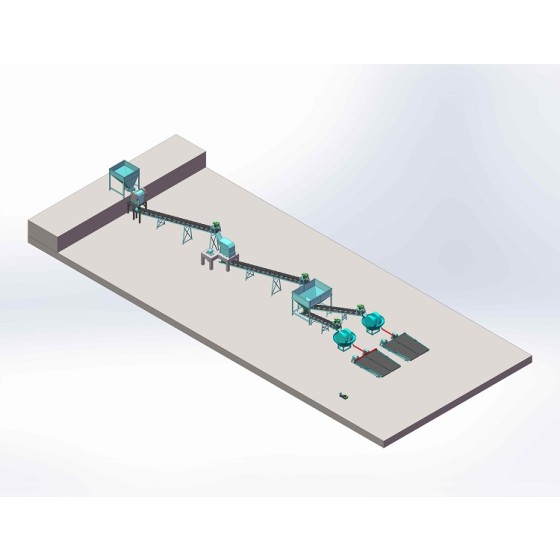Gold Ore Processing Technology Using Edge Runner Mill